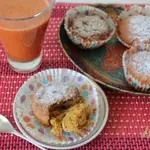Морковные кексы