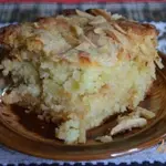 Кокосово-миндальный кекс