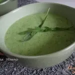 Кабачковый суп с рукколой