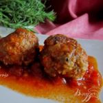 Пряные тефтели с кусочками имбиря