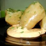 Голубцы с фаршем и морожеными грибами