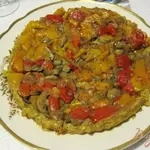 Пирог со сладким  перцем