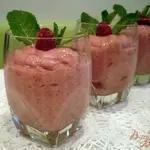Мусс малиновый