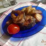 Жареный карп в панировке.