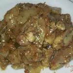 Капуста тушеная с мясом