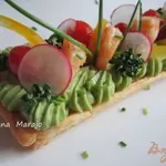 Слойка с креветками
