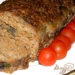 Мясной хлеб с грибами