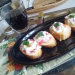 Крабовые гнездышки.