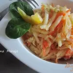 Салат из желтой репы