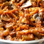 Жаркое из грибов на сале