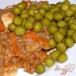 Гречка с курицей в сливках