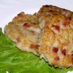 Рисовые котлетки с ветчиной