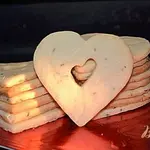 Песочные сердечки