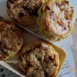 Мини-киш с копченой курятиной