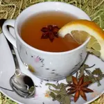 Лимонно-имбирный чай с мятой
