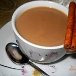 Пряный кофе с молоком