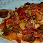 Куриное каччиторе на сковороде