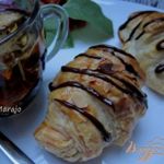 Круассаны с шоколадным франжипаном