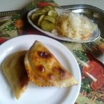Чебуреки с мясом.