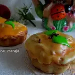 Яблочно-марципановые кексики
