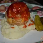 Мясной хлеб в мини формочках