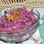 Салат из свеклы Славянский