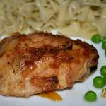 Пряные апельсиновые  куриные бедрышки