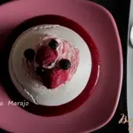Меренги с малиновым кули