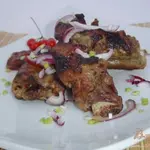 Свиные ребрышки на углях