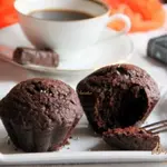 Заварные шоколадные кексы