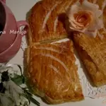 Слоеный пирог с франжипаном