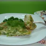 Запеканка из спаржевой фасоли