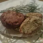 Сырные кексы с укропом и тмином