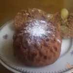 Шоколадные кексы с виноградом