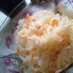 Салат из квашенной капусты