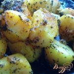 Запеченная, пряная картошка