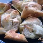 Слоеная, сырная закуска