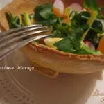 Съедобная тарелочка