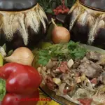 Мясо по-грузински с овощами