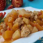 Рагу с тыквой и курицей