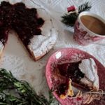 Песочный пирог с ягодами