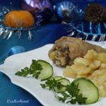 Курица ,тушеная с картофелем