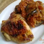 Куриные бедрышки в соусе