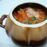 Фасоль в горщочке