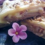 Пирог с сыром бри и малиновым джемомм