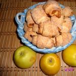 Крошки-рогалики с яблочным джемом