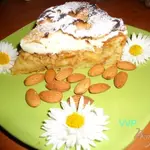 Яблочно-миндальный пирог