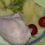 Отварная курочка для малышей