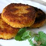 Морковно-апельсиновые котлеты с пшеничными хлопьями