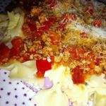 Фарфалле (Farfalle)  с соусом а-ля болоньезе